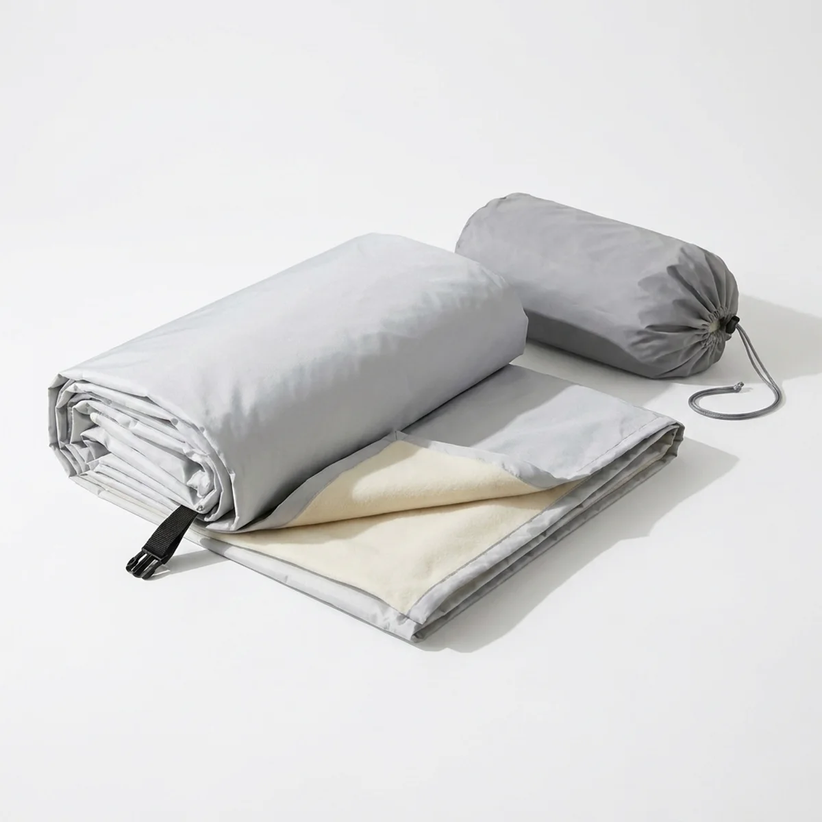 Tarnuvek All-Weather Car Cover folded with its storage bag